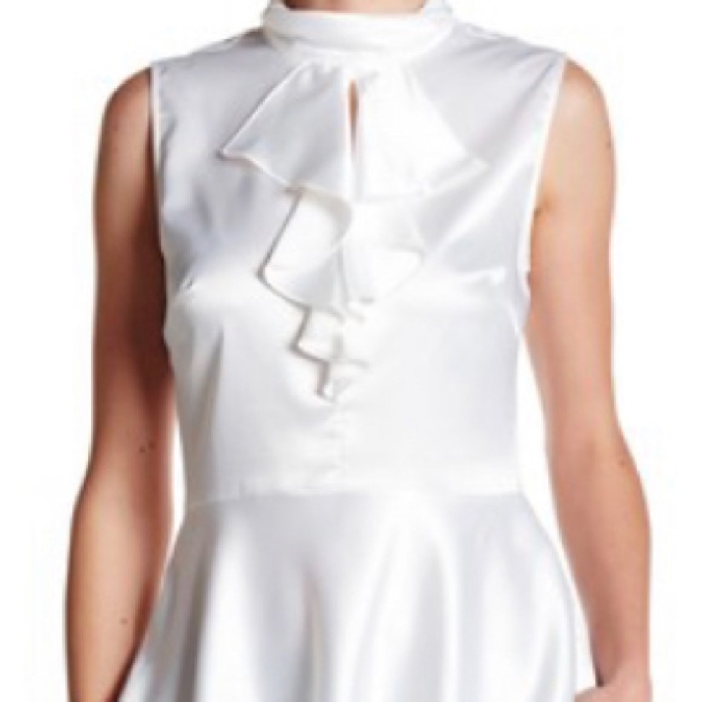 Nanette Lepore Cascade Ruffle Blouse